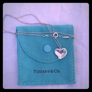 Tiffany Full Heart Necklace